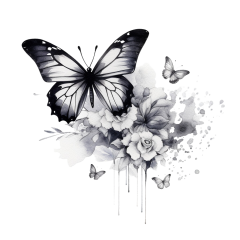 snappint_watercolour_magical_themed_butterflies_with_gray_and_b_ce4810d7-b499-4418-b9b8-e94854a4dcc7
