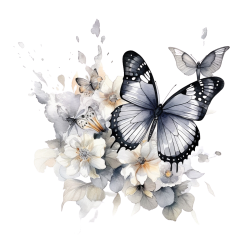 snappint_watercolour_magical_themed_butterflies_with_gray_and_b_e523b2b4-40d1-4cb3-ba2c-7e773b590b58