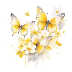 snappint_watercolour_magical_themed_butterflies_with_yellow_whi_d5b0fff9-56f9-4125-ae97-89bee6354cb6