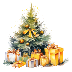 snappint_yellow_christmas_tree_with_decorations_presents_unde_054f8bec-a3f8-426f-a3c3-35109be7f527_0-Mockup-12763372