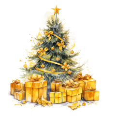 snappint_yellow_christmas_tree_with_decorations_presents_unde_fbc12ded-b10c-44f9-9d25-cbce616a2fdf_1-Mockup-12763360