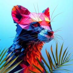 0003-Asian-Palm-Civet-Origami