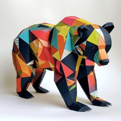 0008-Asiatic-Black-Bear-Origami
