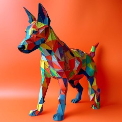 0013-Australian-Kelpie-Dog-Origami