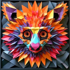 0042-Aye-aye-Origami