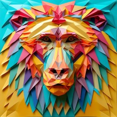 0047-Baboon-Origami