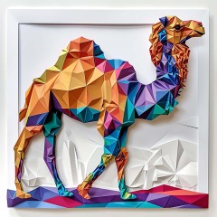 0051-Bactrian-Camel-Origami