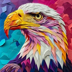 0059-Bald-eagle-Origami
