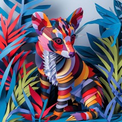 0063-Banded-Palm-Civet-Origami