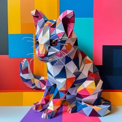 0064-Banded-Palm-Civet-Origami