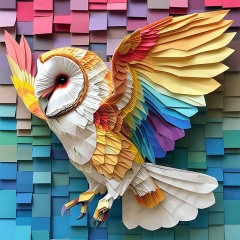 0070-Barn-Owl-Origami