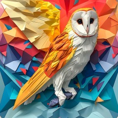 0071-Barn-Owl-Origami
