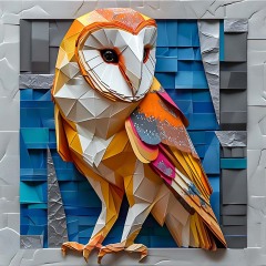 0072-Barn-Owl-Origami