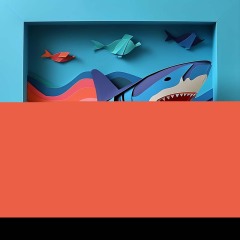 0090-Basking-Shark-Origami