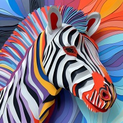 2787-Zebra-Origami