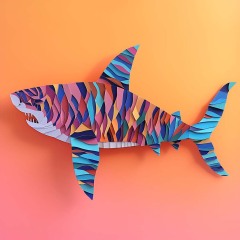 2791-Zebra-Shark-Origami